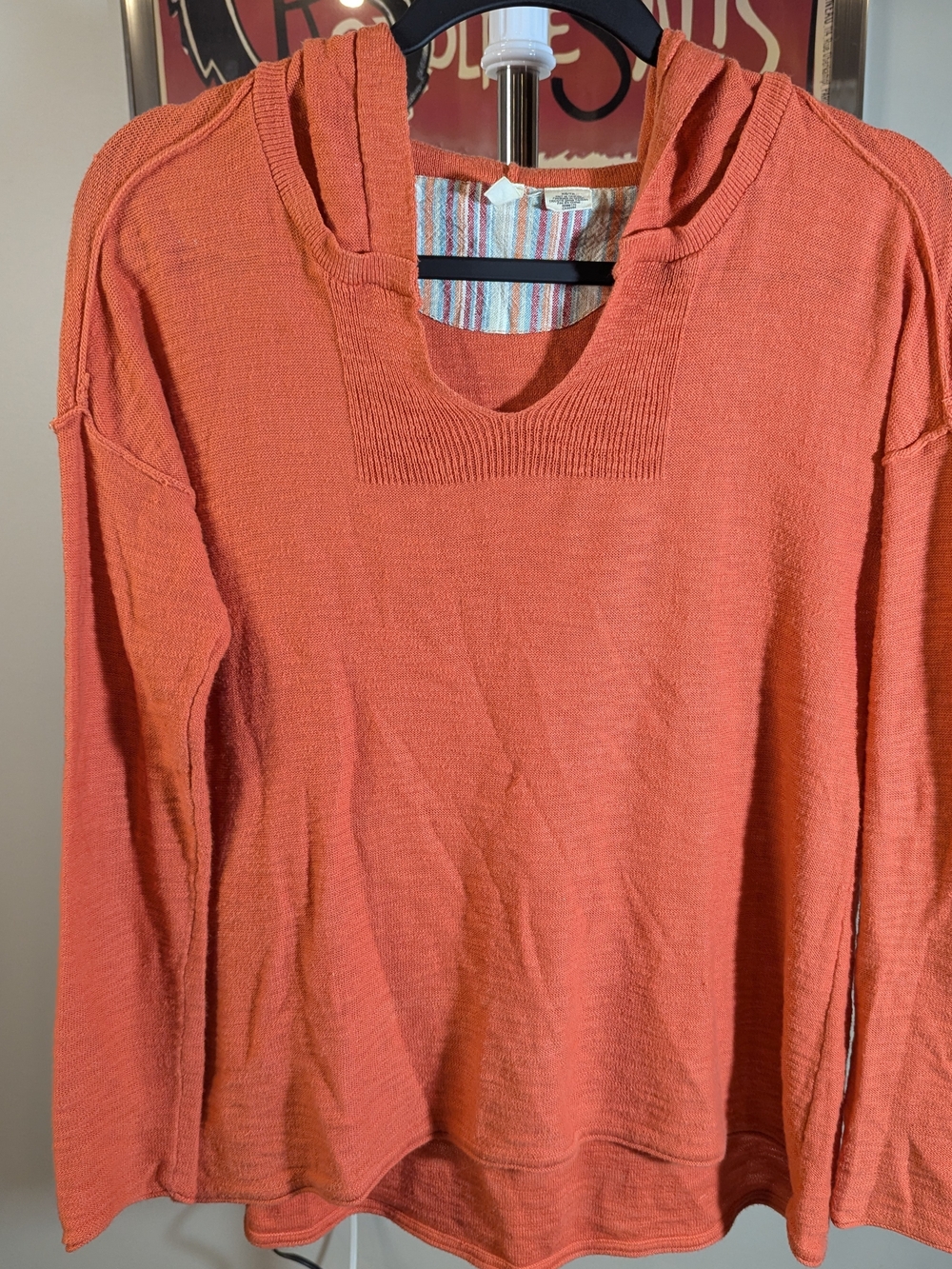$25 Moth by Anthropologie Women's XS - Zurich Knit Pullover Hoodie EUC Cotton